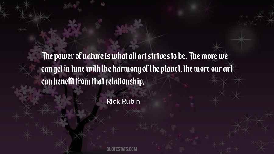 Relationship With Nature Quotes #1711277
