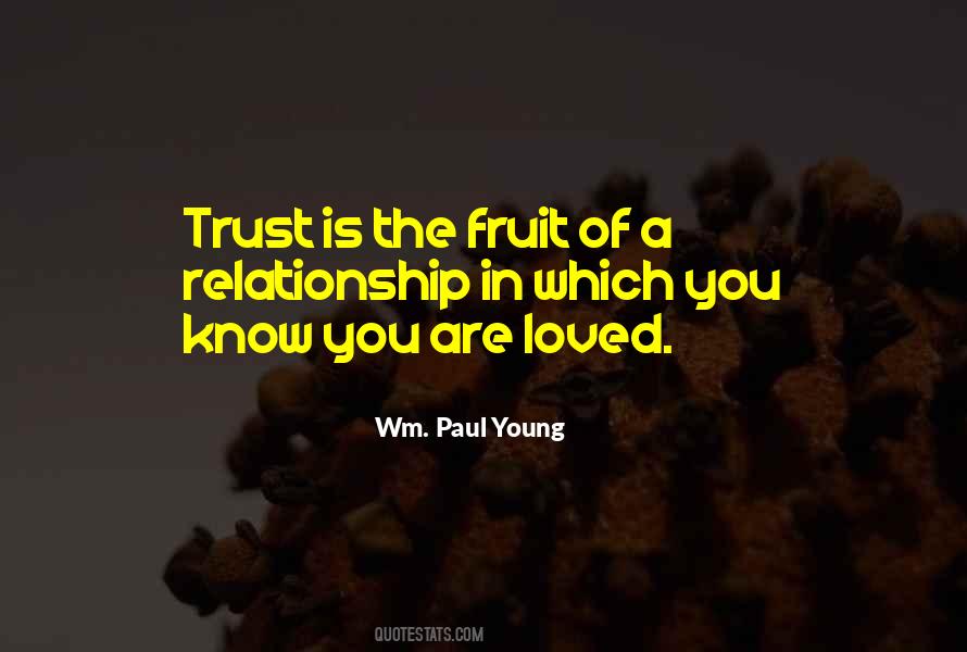 Relationship With Trust Quotes #259326
