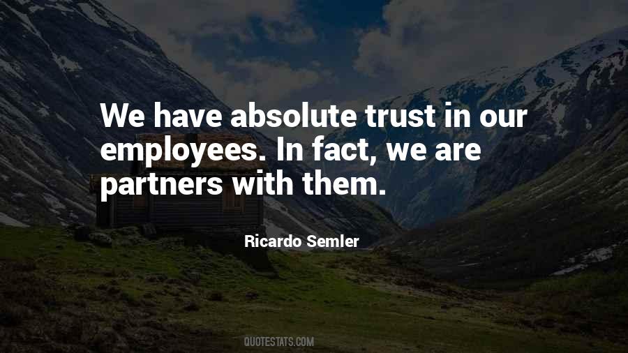 Relationship With Trust Quotes #947837