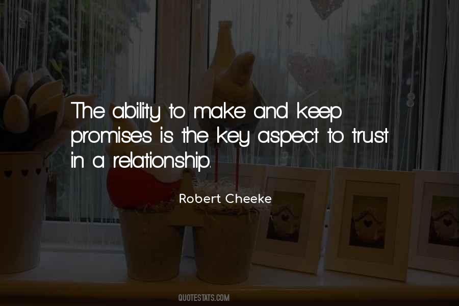 Relationship With Trust Quotes #96983