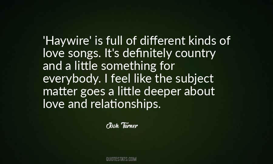 Relationships Matter Quotes #1657709