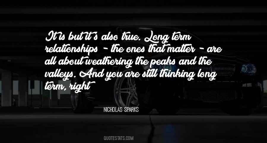 Relationships Matter Quotes #624193