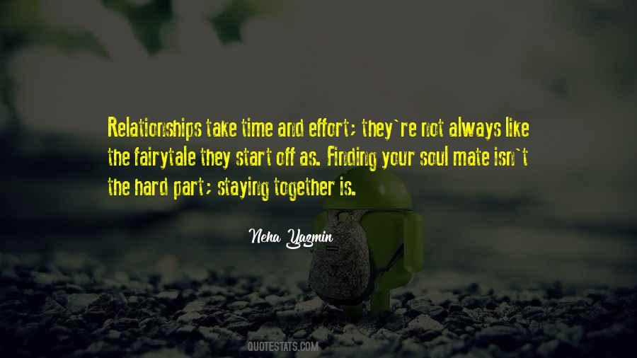 Relationships Take Time Quotes #432076