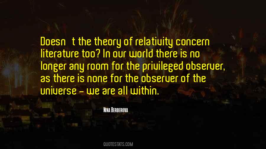 Relativity Theory Quotes #1083551