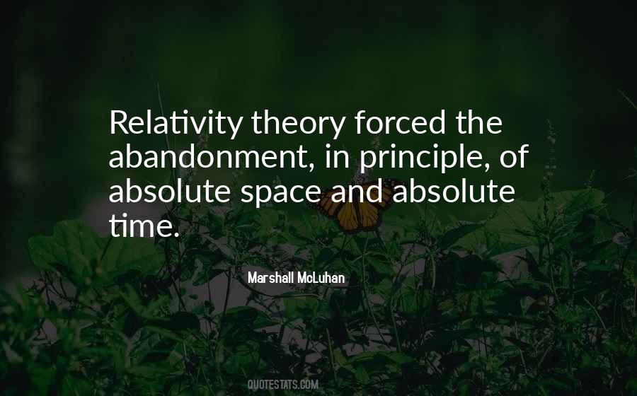 Relativity Theory Quotes #1142724