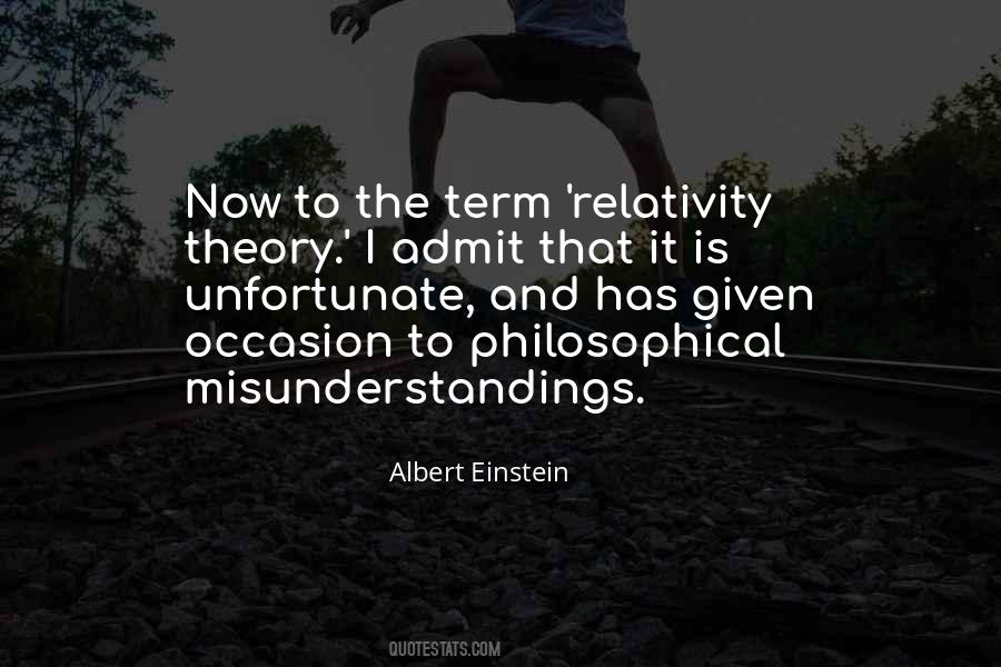 Relativity Theory Quotes #1367096