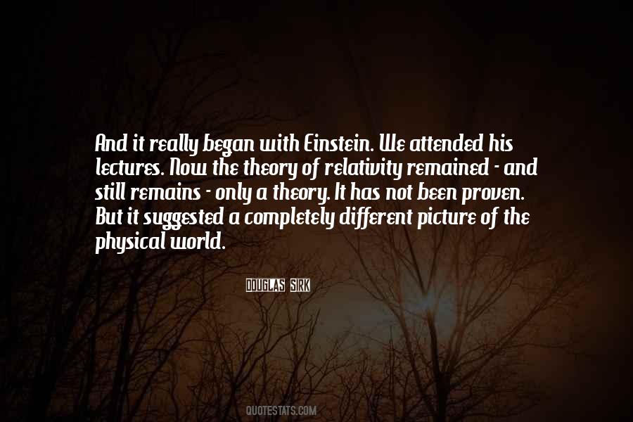 Relativity Theory Quotes #1656686