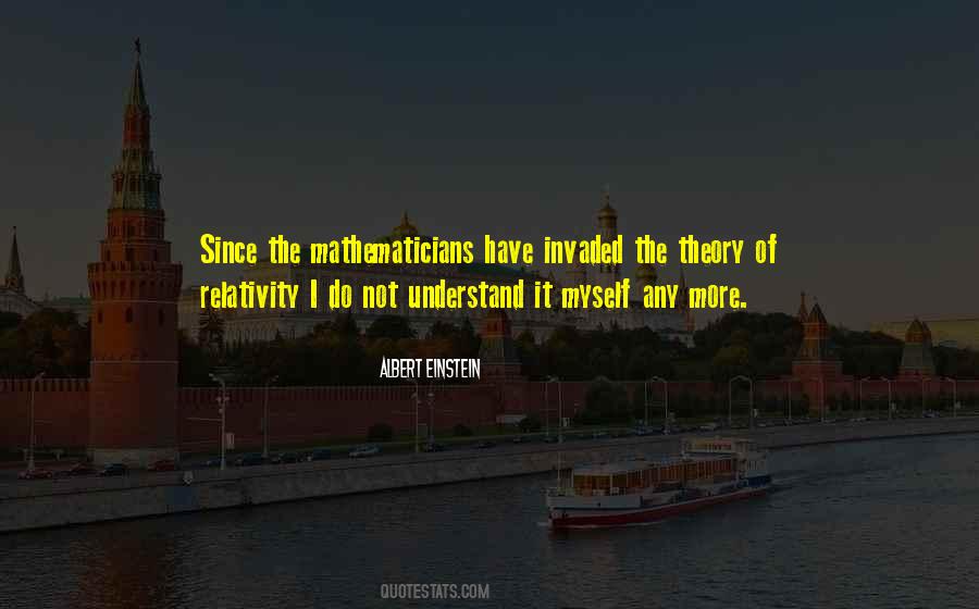 Relativity Theory Quotes #268045