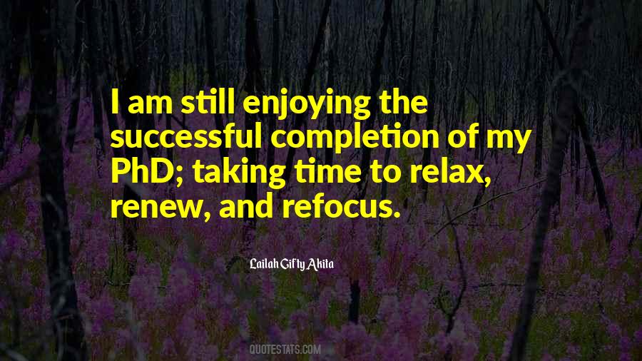 Relax And Renew Quotes #1308460