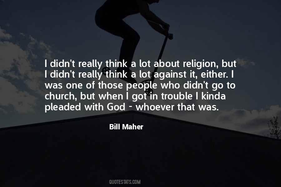 Religion Against Quotes #186710
