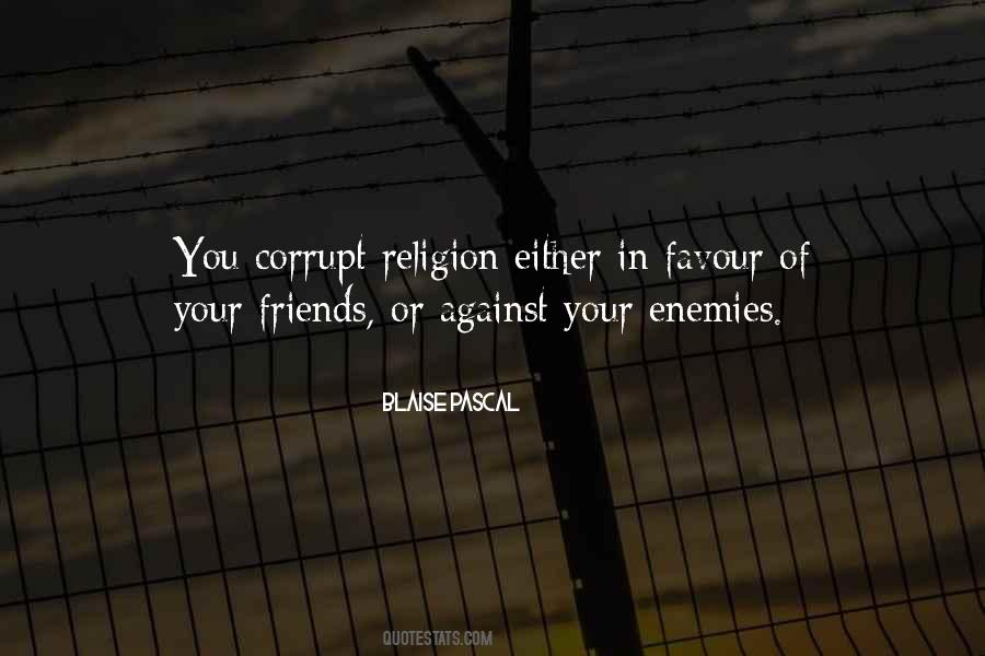 Religion Against Quotes #45572