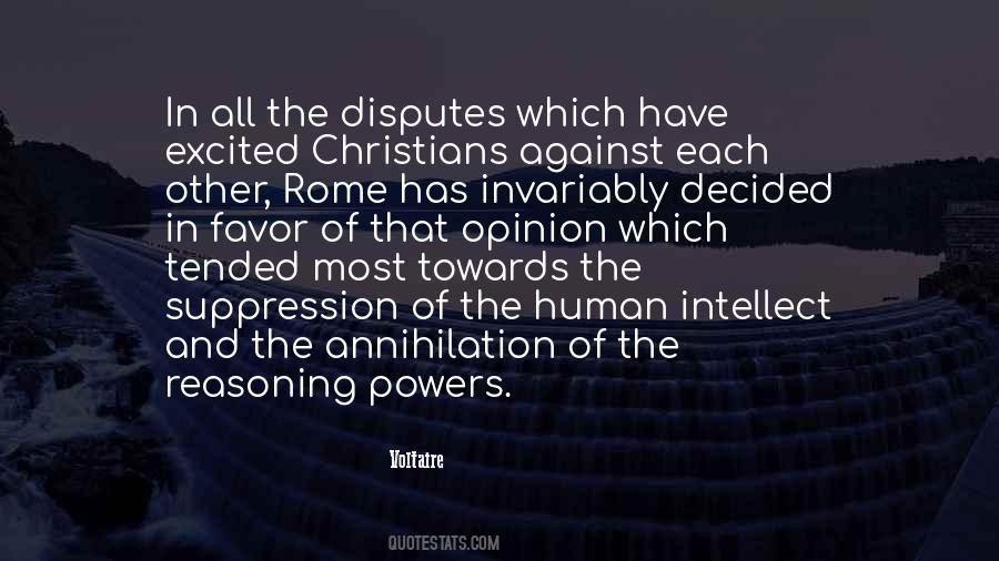 Religion Against Quotes #552218