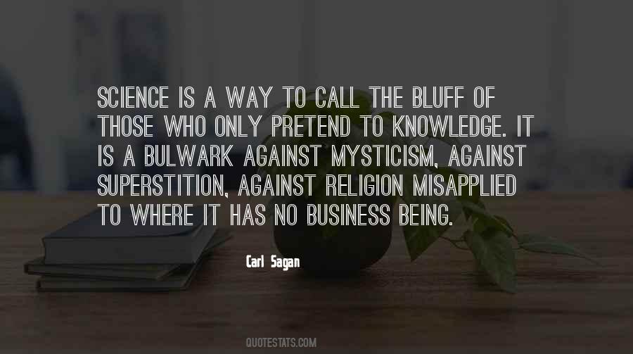 Religion Against Science Quotes #956751
