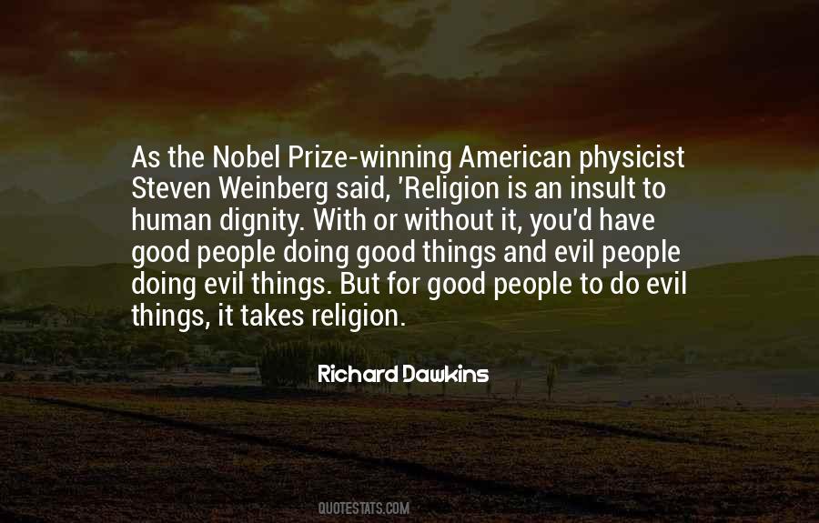 Religion And Evil Quotes #1443150