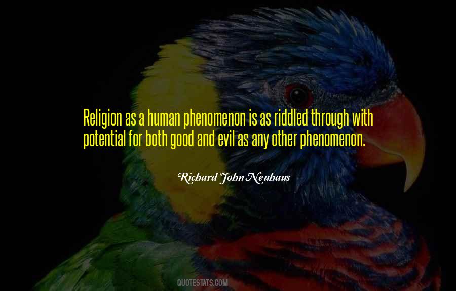 Religion And Evil Quotes #365571
