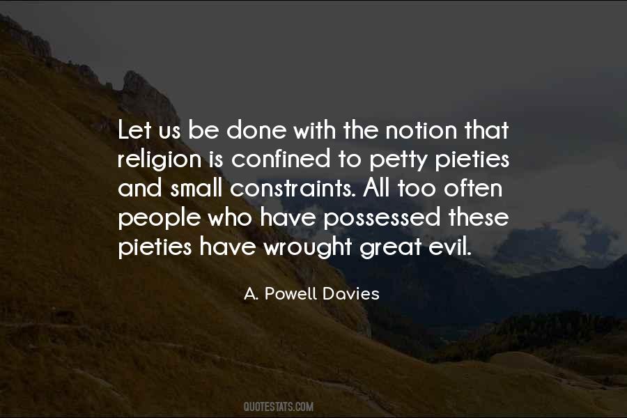 Religion And Evil Quotes #812670