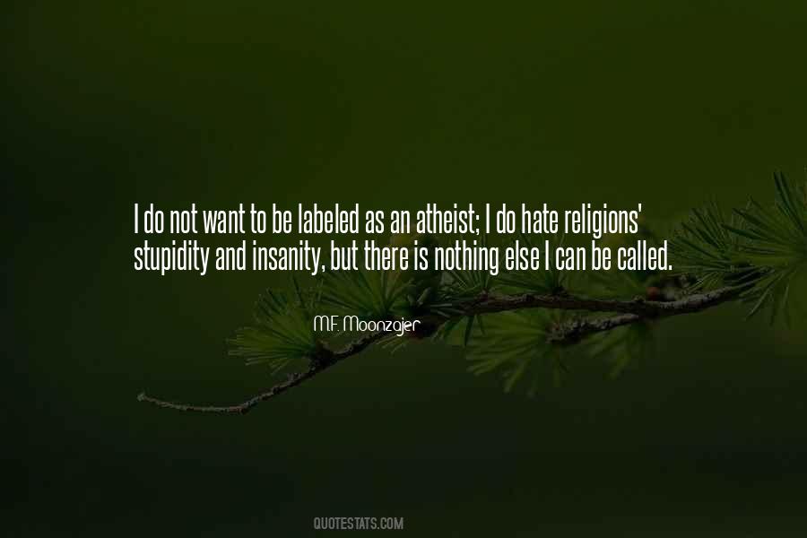 Religion And Hate Quotes #775747
