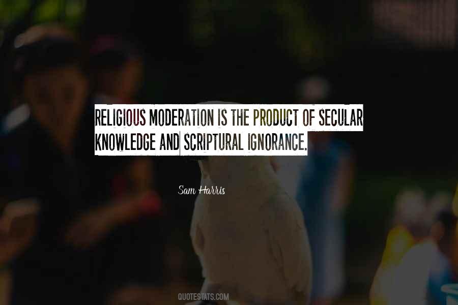 Religion And Ignorance Quotes #1661007