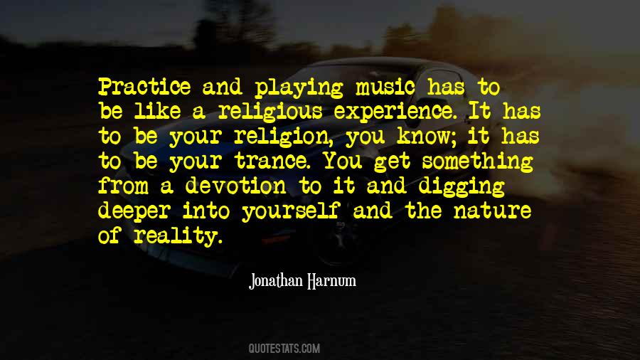 Religion And Music Quotes #1206662