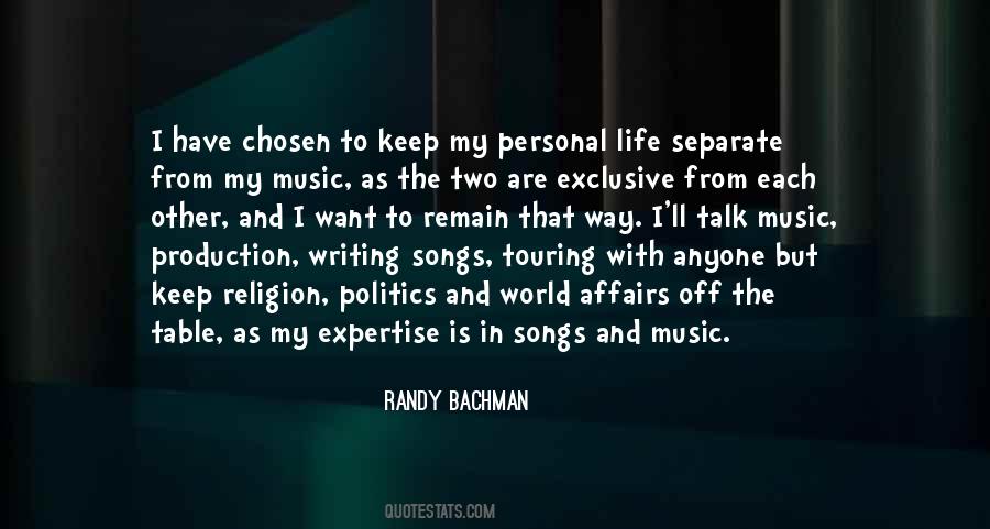 Religion And Music Quotes #1239601