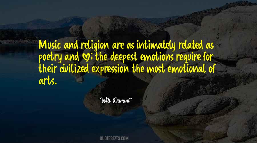 Religion And Music Quotes #292164
