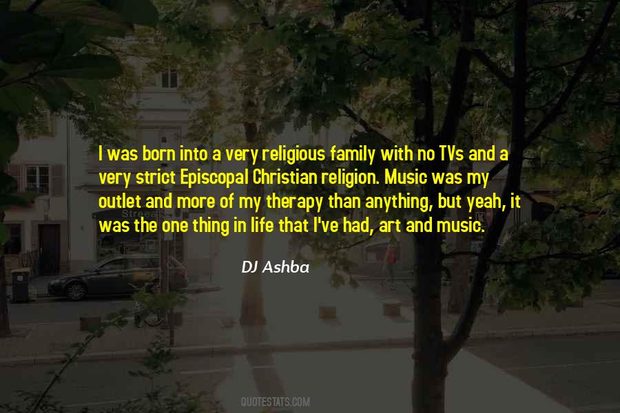 Religion And Music Quotes #557888