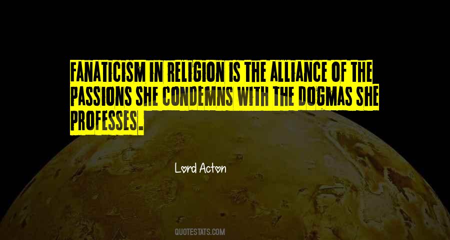 Religion Fanaticism Quotes #638082