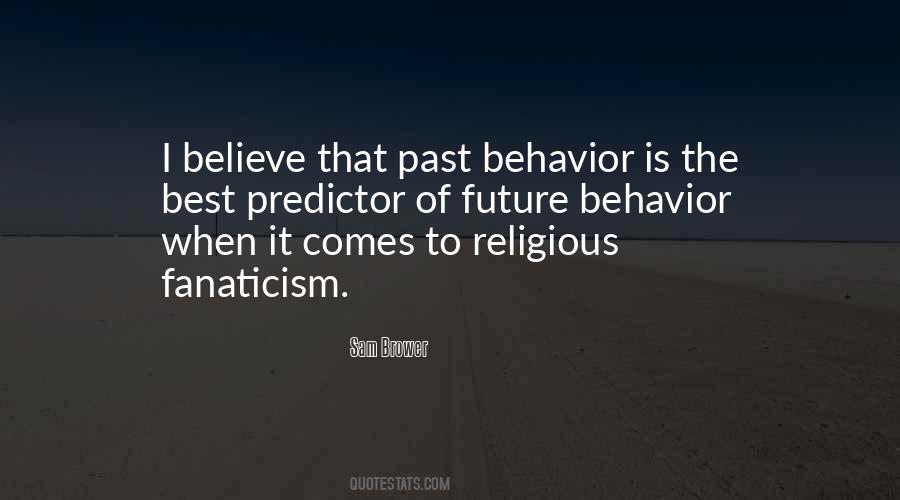 Religion Fanaticism Quotes #881643