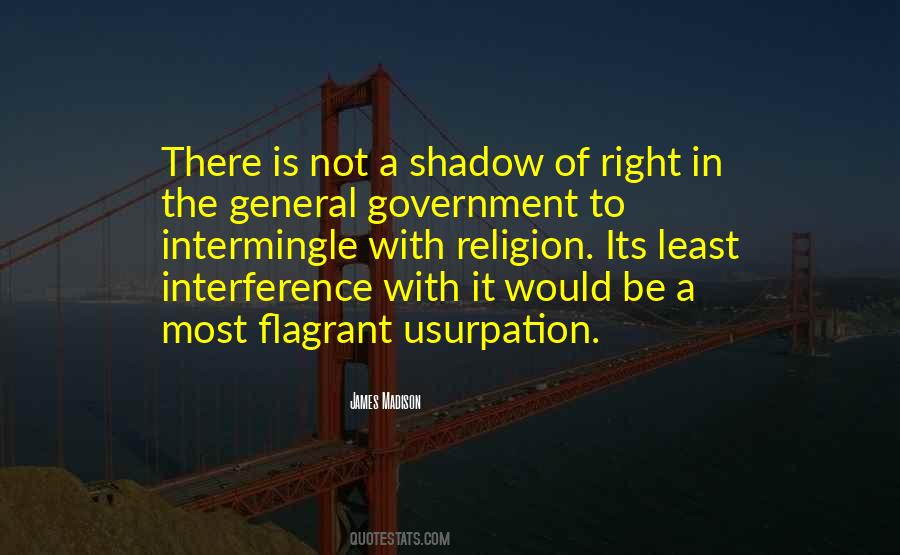 Religion In Government Quotes #925220