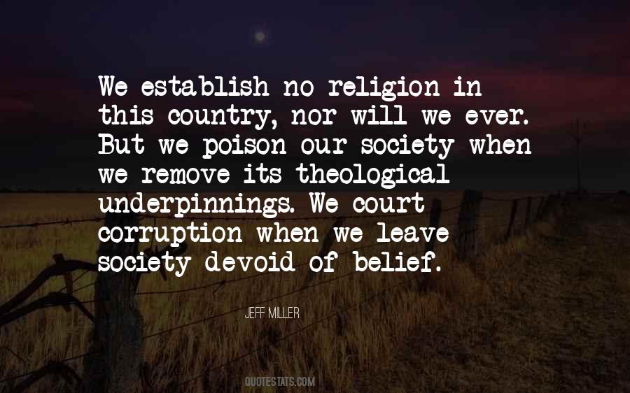 Religion In Society Quotes #136570