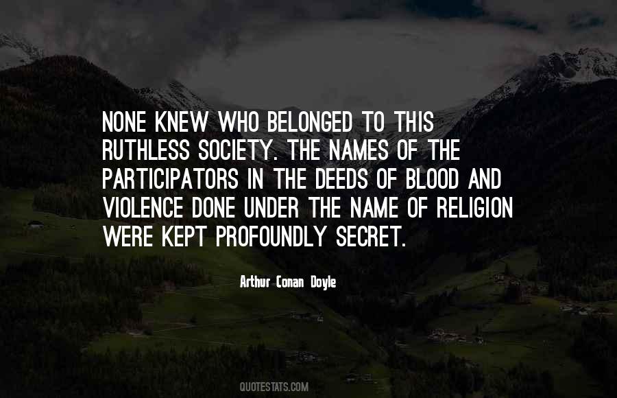 Religion In Society Quotes #1459904