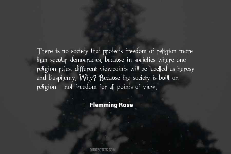 Religion In Society Quotes #540022