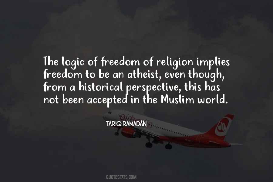 Religion In The World Quotes #23729