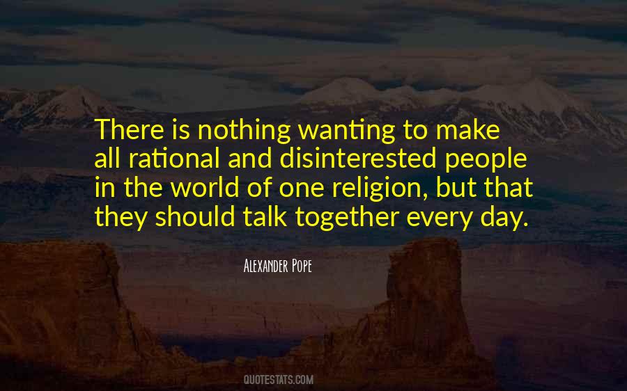 Religion In The World Quotes #267090