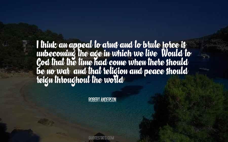 Religion In War Quotes #1042220