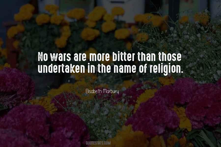 Religion In War Quotes #1282760