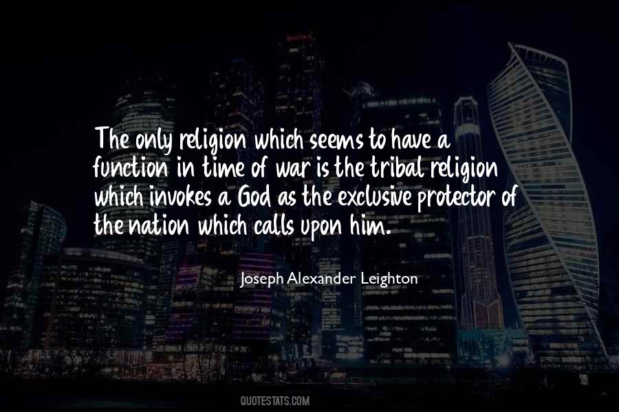 Religion In War Quotes #673686