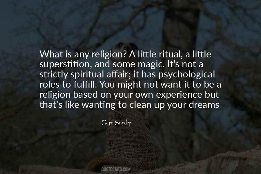 Religion Is Like Quotes #52803