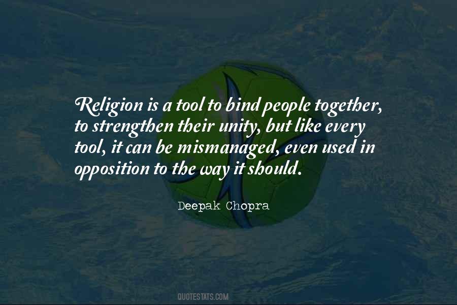 Religion Is Like Quotes #92207