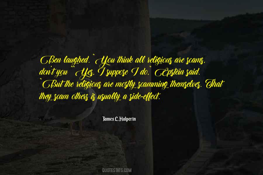 Religion Scam Quotes #947136