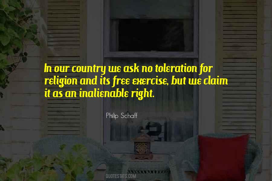 Religion Toleration Quotes #1257653