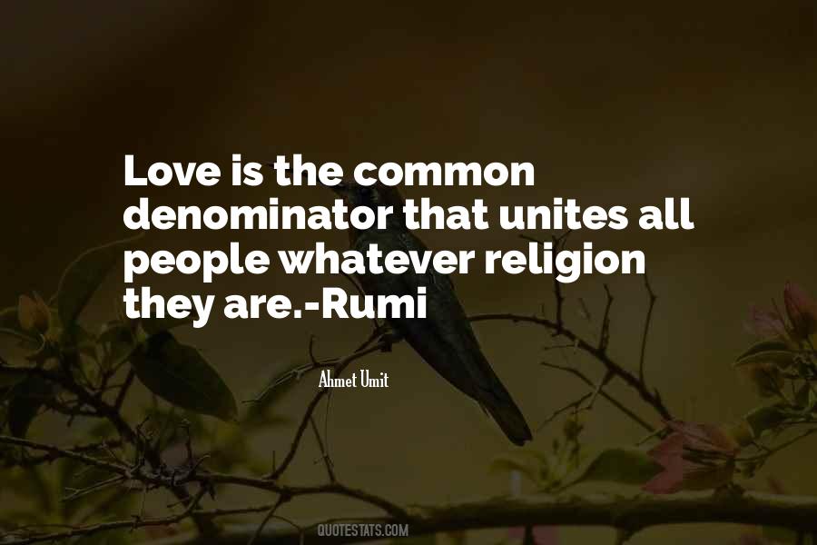 Religion Unites Quotes #479077