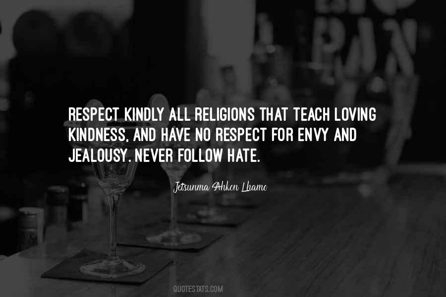 Religions Love Quotes #1294707