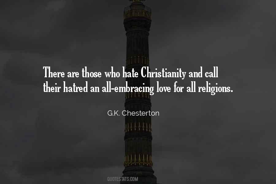 Religions Love Quotes #396521