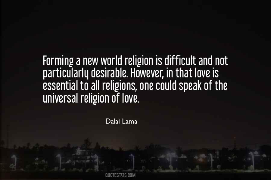 Religions Love Quotes #509863