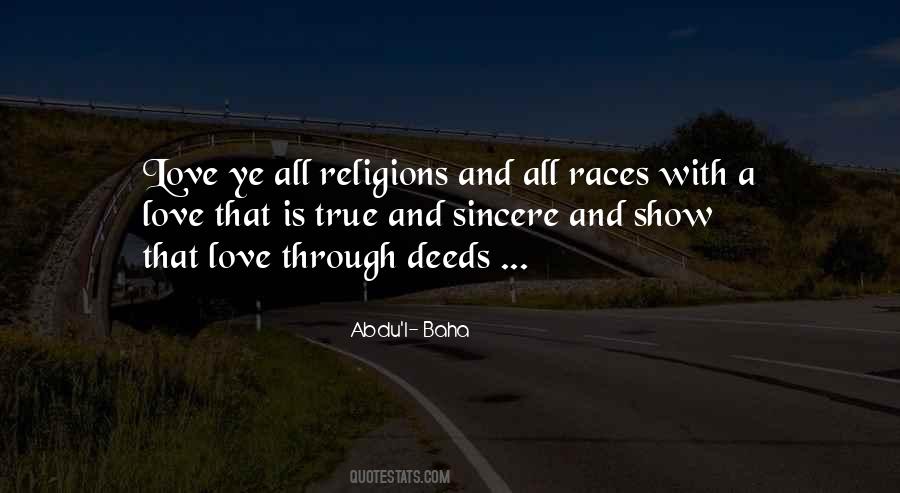 Religions Love Quotes #552569