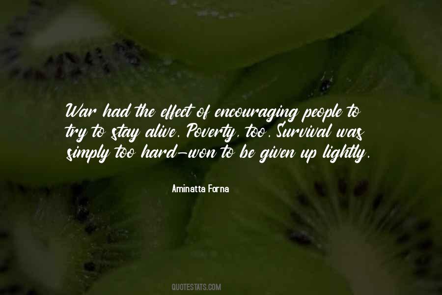 Quotes About Aminatta #768706