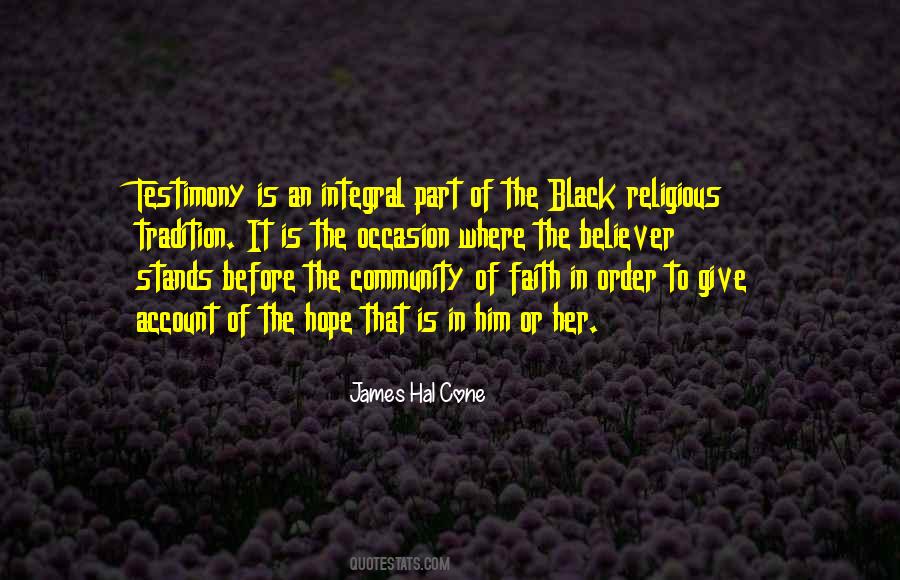 Religious Tradition Quotes #1095680