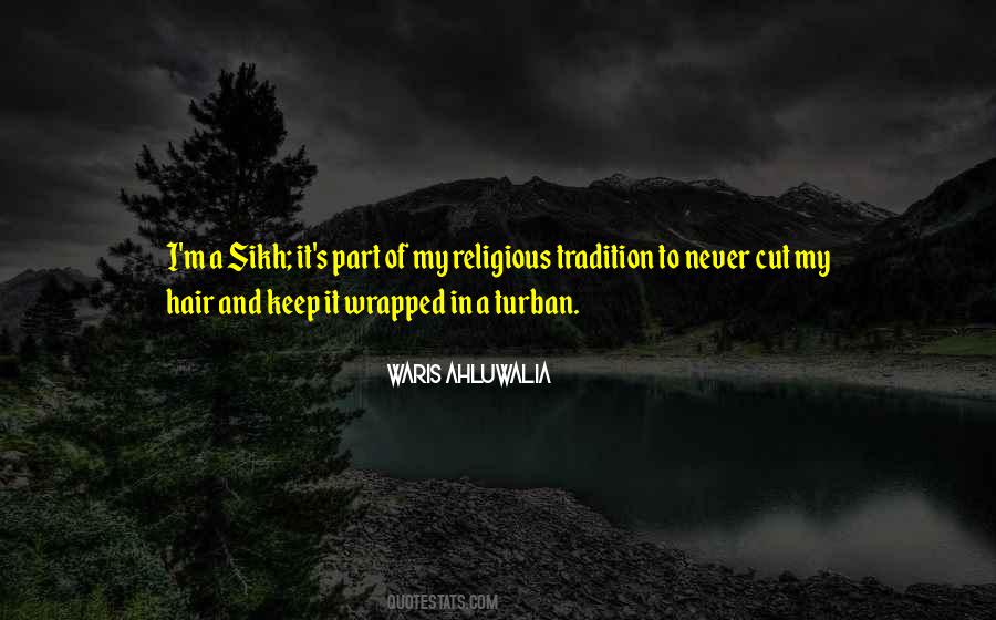 Religious Tradition Quotes #1145032