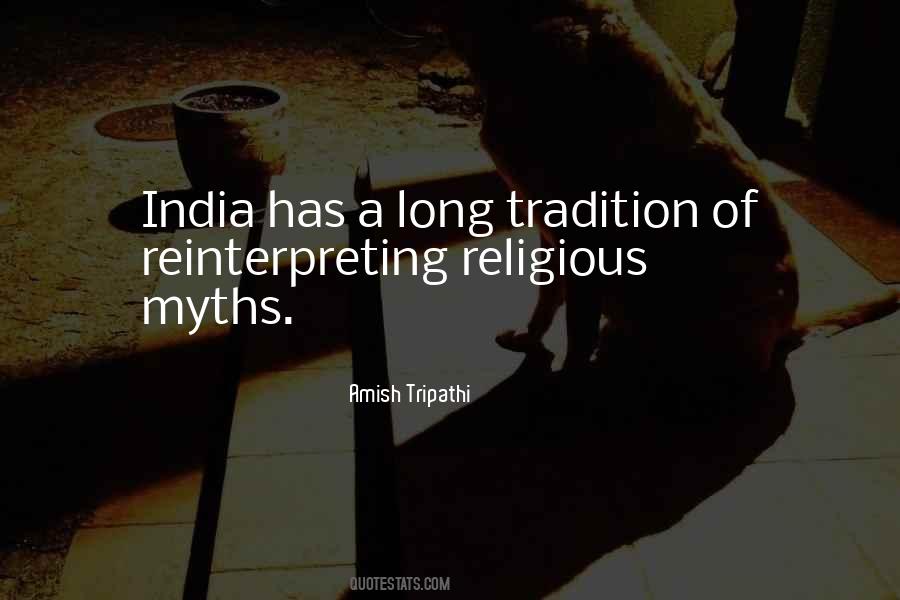 Religious Tradition Quotes #712265